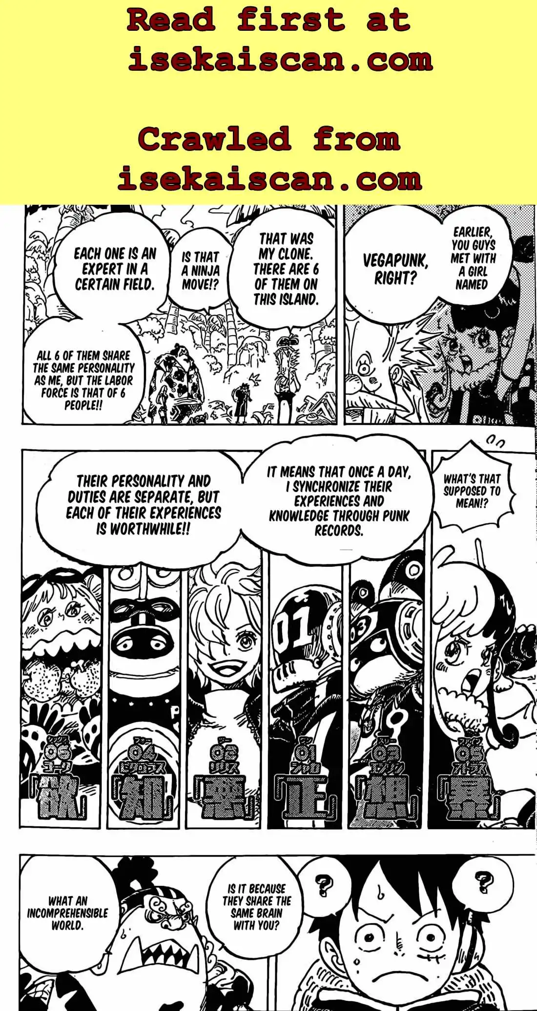 One Piece Chapter 1067 5